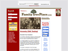 Tablet Screenshot of familytreeplace.com